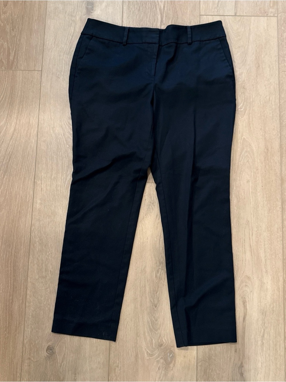 Ann Taylor Factory Pants Women’s 8P Black Signature Dress Work Slacks Career